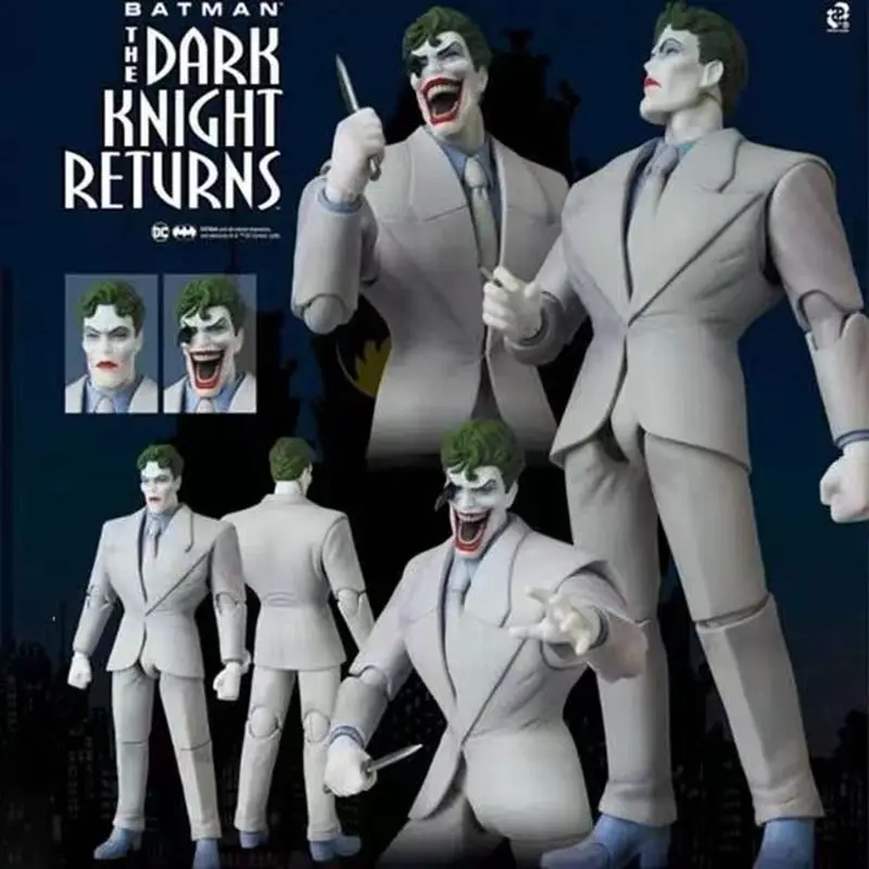 Original Medicom Mafex No.124 Mafex Joker （The Dark Knight Returns）Anime Action - $160.05