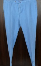 Incotex Light Blue Men&#39;s Cotton Stylish Trosure Pants Size US 42 EU 58 - £125.75 GBP