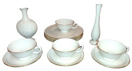 Lenox Special Tea/Coffee Cups Saucers &amp; Desert/Salad Plates &amp; Bud Vases ... - £47.18 GBP