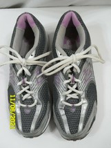 Women&#39;s New Balance Sneakers AB20RB Size 8 Gray Purple - £23.06 GBP