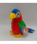 TY Beanie Baby Jabber the Parrot Bird Retired Rare Date Errors Mint 1997... - £117.33 GBP