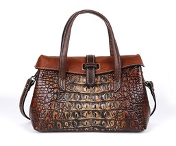 Green Small Women Shoulder Bags Genuine Leather Designer Handbags For Ladies Lux - £92.88 GBP