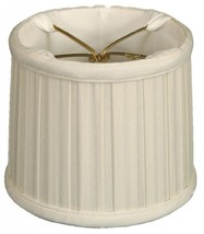 Royal Designs, Inc. English Box Pleat Drum Chandelier Shade CS-210EG, Eggshell,  - £14.34 GBP