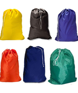 Heavy Duty Large Laundry Bag, Sturdy Fabric May Vary with Drawstring Clo... - £27.31 GBP