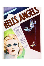 Hell&#39;S Angels Jean Harlow Ben Lyon Howard Hughes Classic 16x20 Canvas Giclee - $69.99