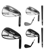 Longridge Tour Spin Golf Wedge - Silver or Black. 52, 56, 60 or 64 degree. - $52.09 CAD