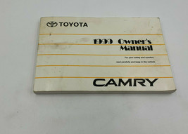 1999 Toyota Camry Owners Manual B03B07038 - $17.99