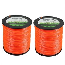 .095&quot; String Trimmer Line 1280Ft Replacement Spool Garden Weed Eater Gra... - £78.79 GBP