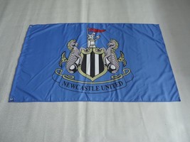 Newcastle United Football Club Flag 3x5ft Polyester Banner  - £11.94 GBP