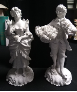 Rare Pair Antique Signed Sevres Bisque Figurines - $29,012.58 MXN