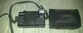 Minolta Hi-Matic AF2 35 mm Film Camera Auto Focus Built In Flash with Case - £64.81 GBP