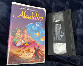 Aladdin (Vhs, 1993), Rare Black Diamond First Pressing #1662, Excellent Cond.! - £14.07 GBP