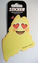 Maine Moji Small Repositionable Vinyl Sticker - £2.55 GBP