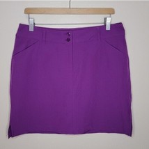 Callaway | Purple Fuchsia Solid Golf Skort, womens size 10 - £19.31 GBP