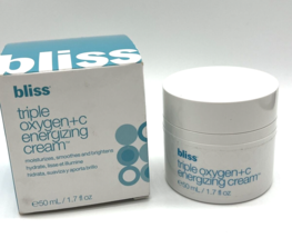 Bliss Triple Oxygen+c Energizing Cream 50ml/1.7fl.oz. New and Factory Sealed - $88.61