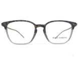 Dolce &amp; Gabbana Eyeglasses Frames DG 3302 3183 Clear Gray Tortoise 53-19... - $111.99