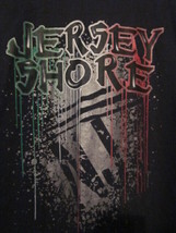 Nwot - Jersey Shore Nj Paint Splatter Image Size L Black Short Sleeve Tee - £7.18 GBP