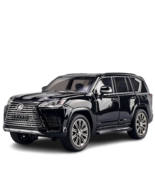 Black 1:24 LEXUS LX600 Large Off Road SUV Alloy Diecast Car Model Toys - $73.20 CAD