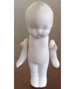 Cute Vintage Mini Porcelain Baby – Movable Arms – VGC – UNIQUE MINIATURE - £7.04 GBP