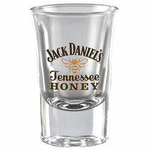 Jack Daniel&#39;s Tennessee Honey Shot Glass Clear - £15.13 GBP