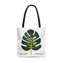Stay Leafy Stay Lovely Tote Bag Reusable Shopping Bag - £15.82 GBP+