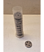 10 Qty. of Carbide Valve Disk Round 1&quot; Dia  x 0.2&quot; thickness | 4 Holes (... - $130.45 CAD