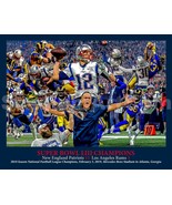 New England Patriots Super Bowl Champions Tom Brady Belichick 2019-17-15... - £19.59 GBP+