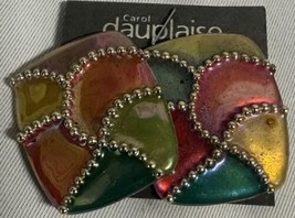 Vintage Carol Dauplaise Clip Earrings - £11.11 GBP