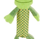 Rich Frog Squeak Easy plush green frog baby / small dog toy. New! - $9.80