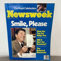 Newsweek Magazine 1981 August 10 Royal Wedding Photos Smile Please Reagan BK20 - £10.35 GBP