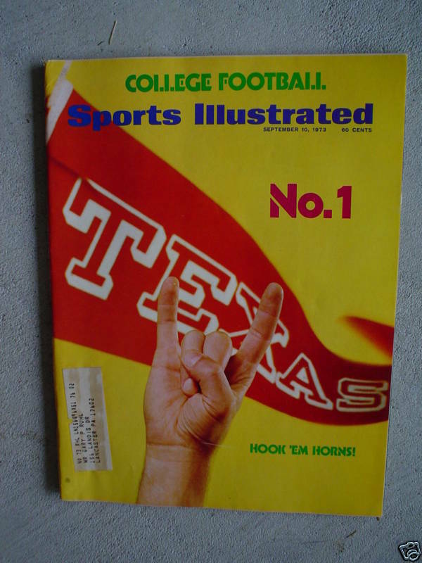 1973 Sports Illustrated Magazine College Football Issue - $13.86