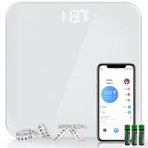 Mpbeking Scale For Body Weight Bathroom Digital Scales Bluetooth Weighing Scale, - $41.94