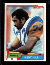 1981 Topps #62 Kent Hill Vgex La Rams *X33114 - £0.76 GBP