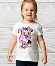 Minnie and Daisy Birthday shirt | Girls Daisy Minnie shirt | Personalized girls  - £15.91 GBP