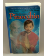 The Adventures of Pinocchio VHS 1996 Jonathan Taylor Thomas Martin Landau - £4.70 GBP