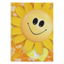 Smiling Sunflower Journal, Hardcover Journal, Writing Journal,  Unique Journals, - £18.98 GBP+