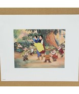 Walt Disney Productions Snow White &amp; The Seven Dwarfs  14&quot; x 12&quot; Print - $14.69