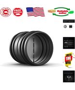 Airtight 6-Inch Backdraft Damper with Spring-Loaded Blades for Clean Ven... - $738.34 MXN