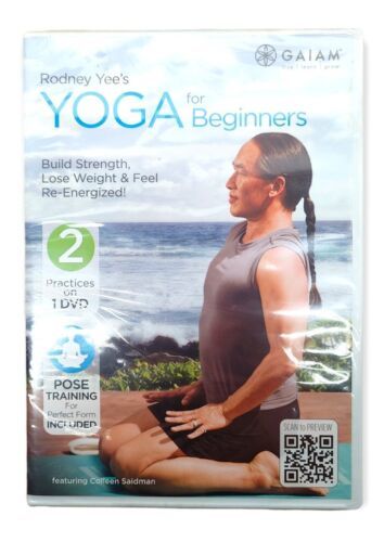 Rodney Yee's Yoga for Beginners DVD Brand New Sealed Gaiam Americas Yoga Health - $8.99