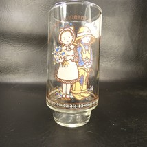 Holly Hobbie Happy Talk Glass Coca Cola Limited Edition Happiness Shared FEH&amp;6 - £6.25 GBP