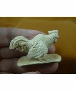 Chick-15 Rooster chicken of shed ANTLER figurine Bali detailed handmade ... - €47,70 EUR