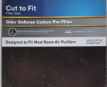 3M Filtrete Cut to Fit Air Purifier Filters Odor Reduction Carbon Pre-Fi... - £14.45 GBP