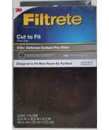 3M Filtrete Cut to Fit Air Purifier Filters Odor Reduction Carbon Pre-Fi... - £11.12 GBP