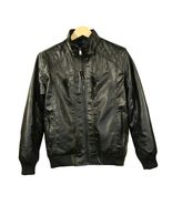 Bleau Grandeur Men's Collection MTB Biking Hiking Black Faux Leather Jac... - $45.31