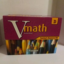 Incomplete Voyager Expanded Learning VMath Level D 2nd Ed. Teacher&#39;s Res... - £38.28 GBP