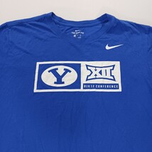 The Nike Tee BV1997-4ED XII Big12 Conference Men's Blue Cotton T-Shirt image 10