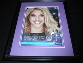 Shakira Facsimile Signed Framed 11x14 2014 Crest Advertising Display - £36.96 GBP