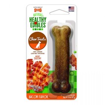 Nylabone Healthy Edibles Wholesome Dog Chews - Bacon Flavor Regular (1 Pack) - £21.48 GBP