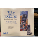 Vintage 1995 NEC EXEC760 Portable Phone w/Charger &amp; Extra Battery Pre-Ow... - $27.15 CAD