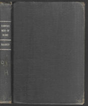 Famous Men Of Rome 1904 Haaren &amp; Poland Library Binding McFarland Jr High School - £7.99 GBP